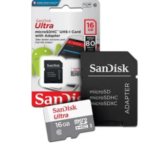 Cartao Memoria Micro Sd Card Sandisk 16gb Ultra Classe 10